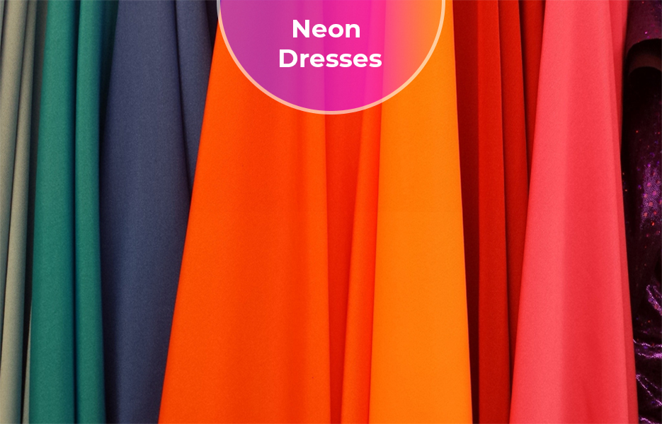 Neon dresses