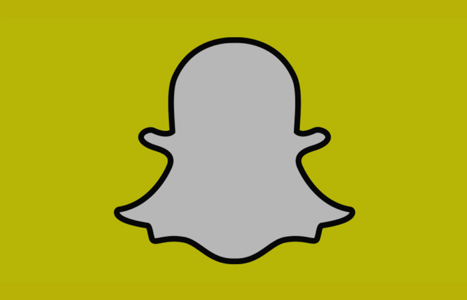 Snapchat logo, ghost
