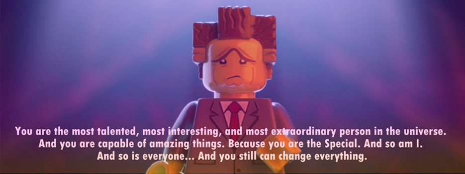 Lego Movie quote