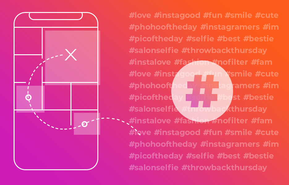 The explore page and hashtags