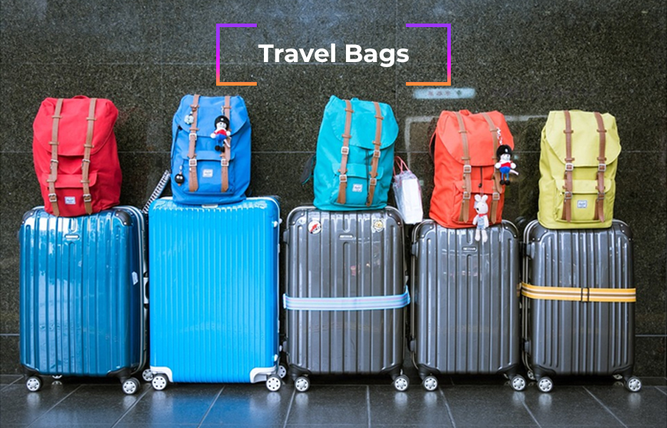 Travel bags, suitcases, luggage