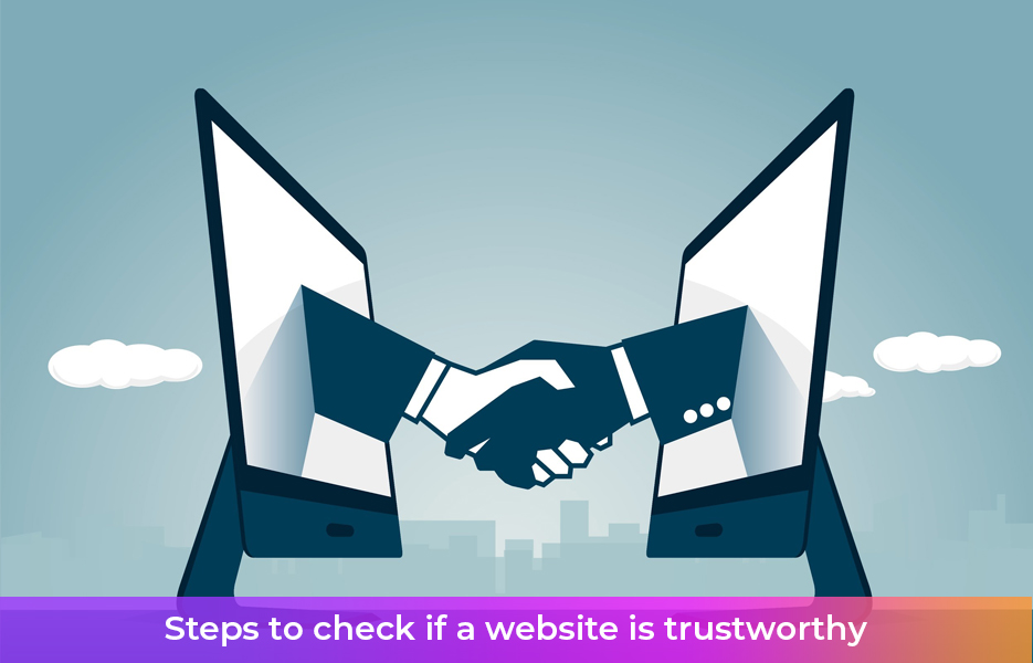 Steps to check if a website is trustworthy