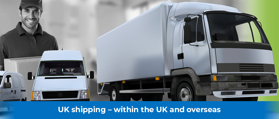 UK shipping – within the UK and overseas
