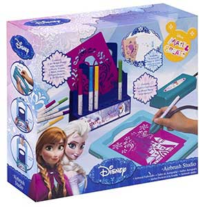 Disney Frozen Spray Paint Airbrush Studio Art Craft Girls Play Set Toy Gift Set