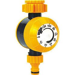 Garden Automatic 2 Hour Water Timer Plant Watering Mechanical Valve Controller