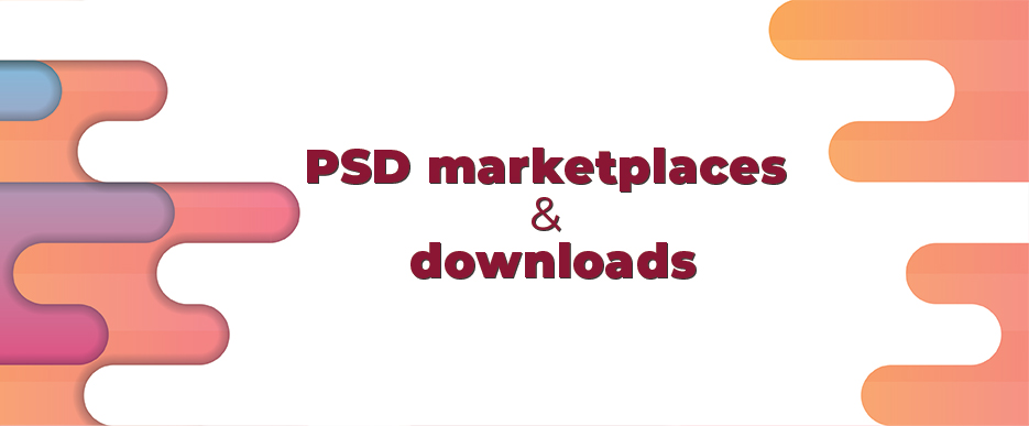 PSD marketplaces & downloads