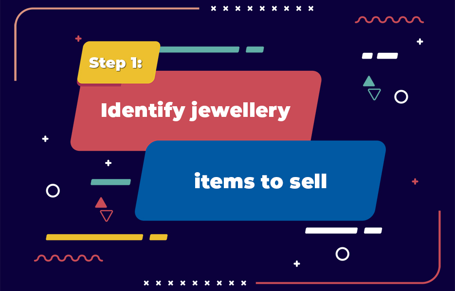 Identify jewellery itemsto sell