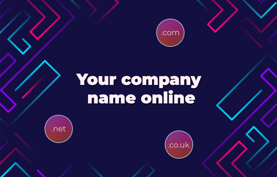 Your company name online