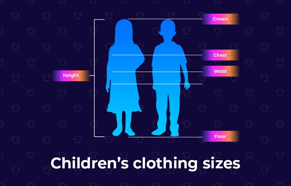 Children’s clothing sizes