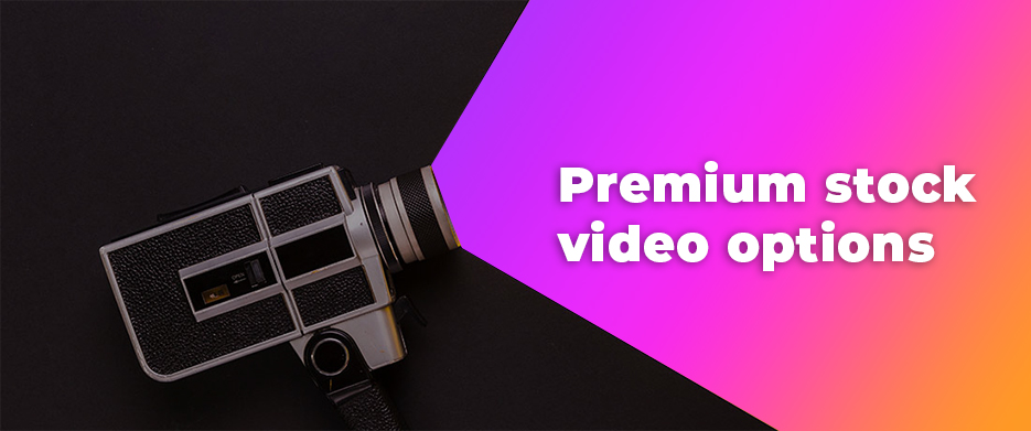 Premium stock video options