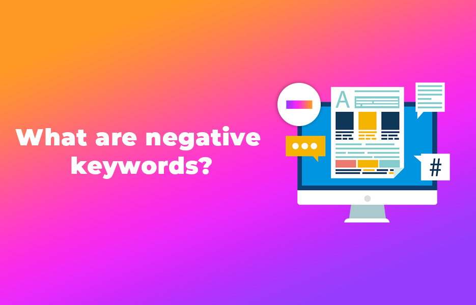 What are negative keywords