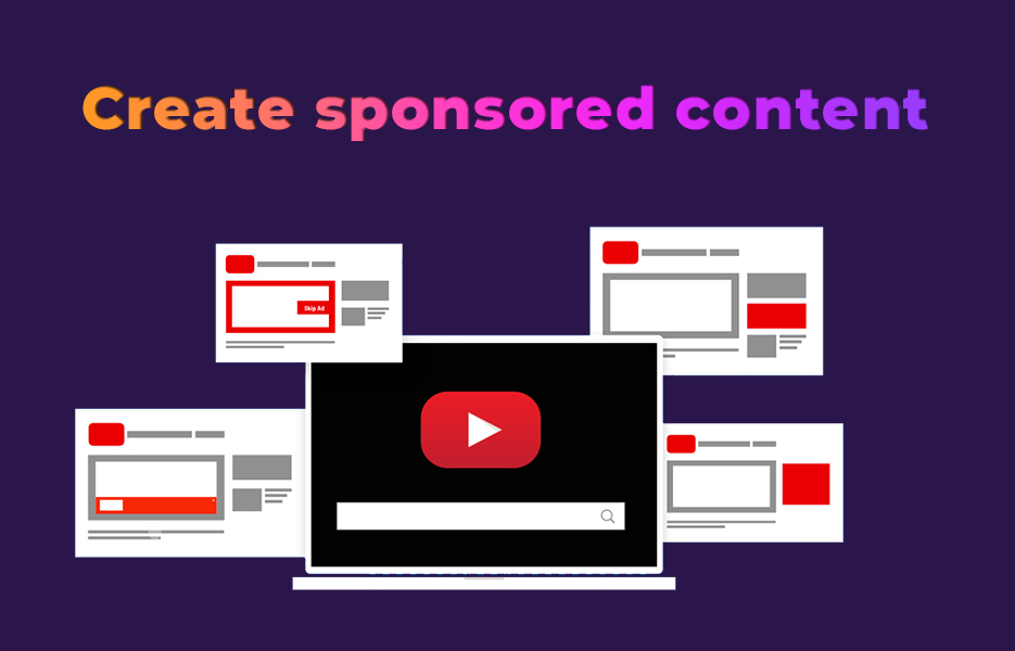 Create sponsored content