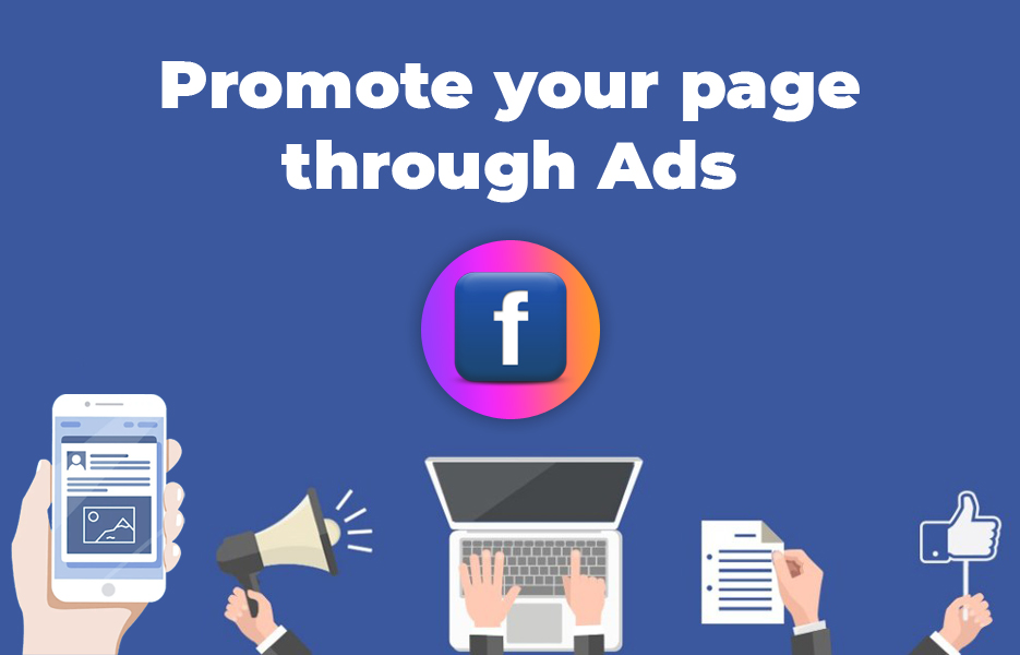 Promote your page through Ads