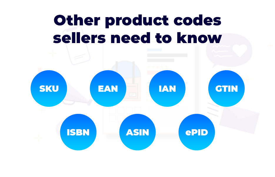 Other product codes sellers need to know