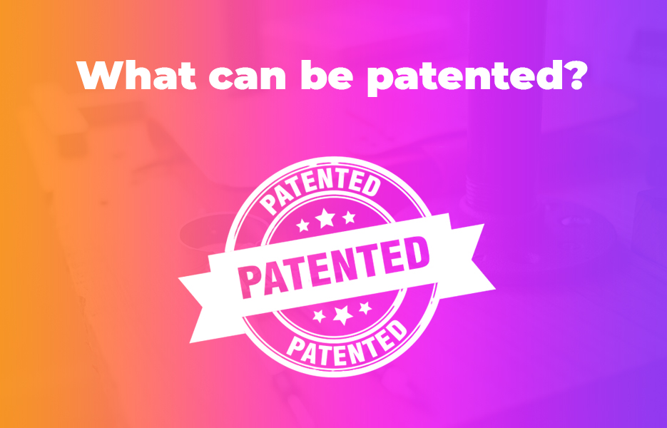 What can be patented