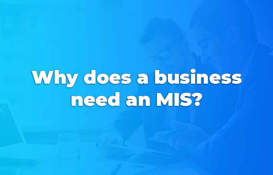 Why does a business need an MIS