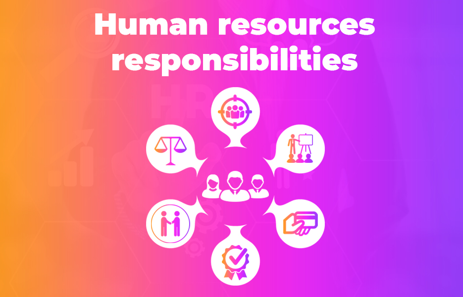 Human resources responsibilities