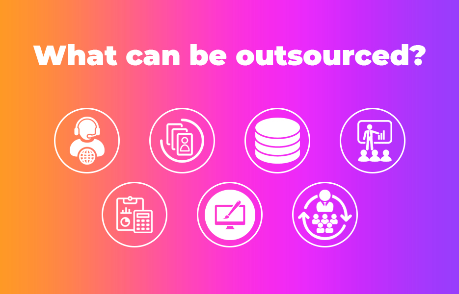 What can be outsourced