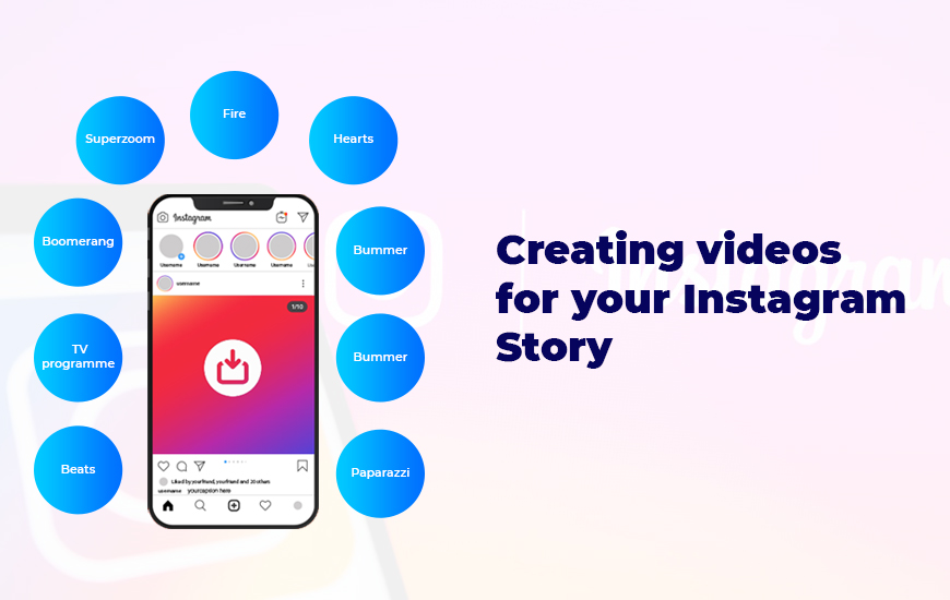 Creating videos for your Instagram Story