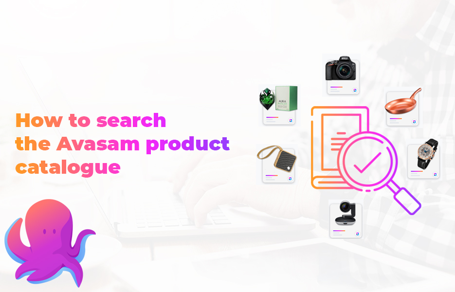 How to search the Avasam product catalogue