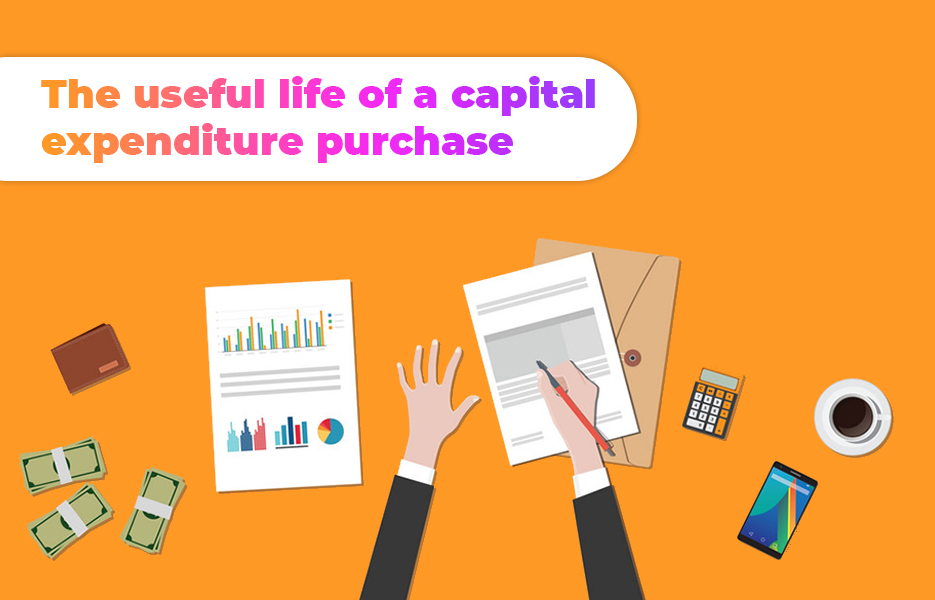 The useful life of a capital expenditure purchase