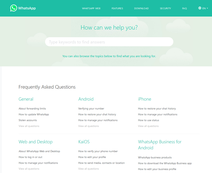 , The FAQ page – why you need one and how to create it