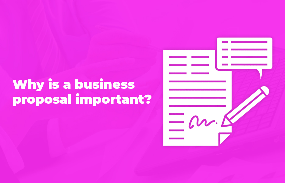 , What is a business proposal?