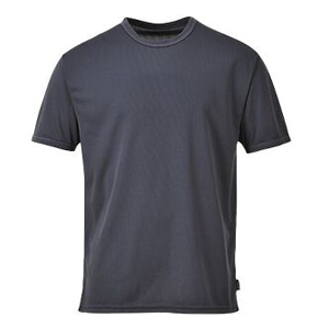 Portwest Thermal Baselayer Short Sleeve Top (Charcoal, XL/A)