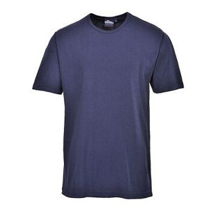 Portwest Thermal T-Shirt Short Sleeve (Navy, Medium/R)