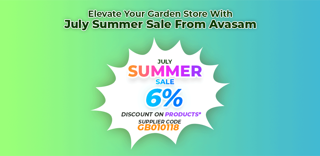 , Elevate Your Garden Store With July Summer Sale From Avasam