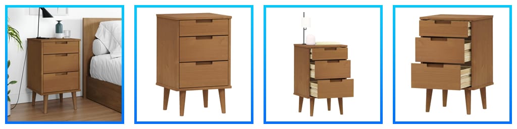 , Stylish & Practical Bedside Cabinets By Avasam