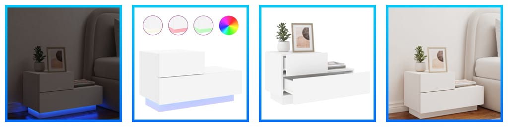 , Stylish & Practical Bedside Cabinets By Avasam