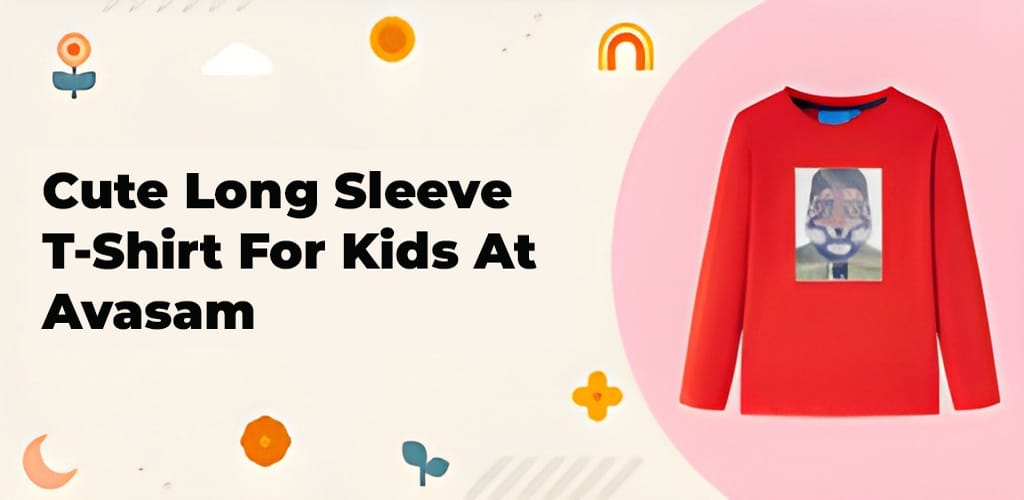 , Cute Long Sleeve T-Shirts for Kids at Avasam