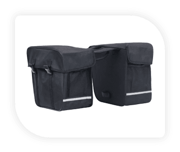 Double Pannier Bike Bag , Top Bikes & Accessories – Shop Kids Trikes, Trailers & Scooters