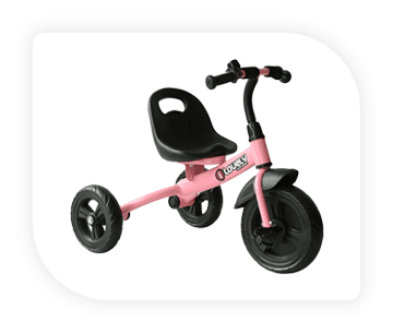 HOMCOM Baby Kids 3-Wheel Tricycle – Pink , Top Bikes & Accessories – Shop Kids Trikes, Trailers & Scooters