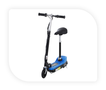 HOMCOM Foldable Kids Electric Scooter , Top Bikes & Accessories – Shop Kids Trikes, Trailers & Scooters