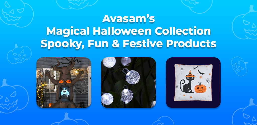 , Spooktacular Halloween Delights – Discover Avasam’s New Range of Halloween Decor & Accessories!