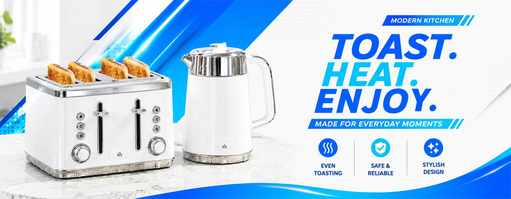 , Kettle & Toaster Sets For Modern Kitchens