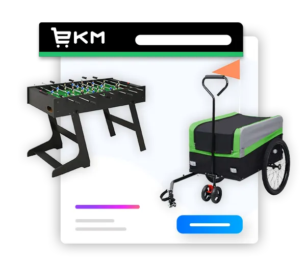 , EKM integration page